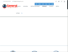 Tablet Screenshot of generalsogutma.com